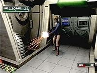 une photo d'Ã©cran de Parasite Eve 2 sur Sony Playstation